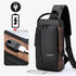 Single Shoulder Crossbody BackPack (Anti Theft USB)